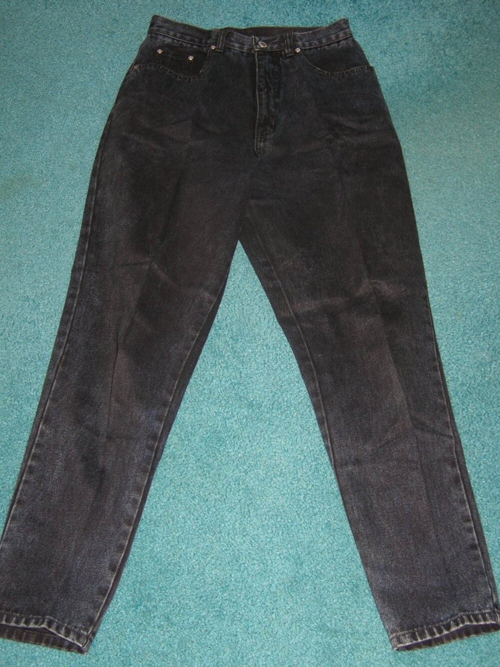 Women's L. A. Blues Denim Jeans Size 10 Dark Blue 100% Cotton New 12